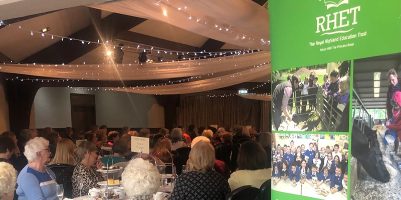“Bus Loads” of money raised for RHET Forth Valley  Fundraising Afternoon Tea